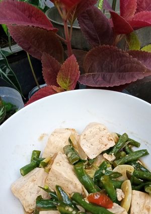 Foto resep Tahu Kacang Lada Hitam (Menu Diet)
