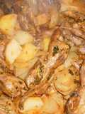 Codornices a la sidra