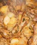 Codornices a la sidra