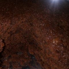 Eggless chocolate cake A picture of Eggless chocolate cake.
