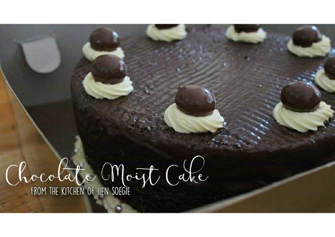 Resep Chocolate Moist Cake Oleh Iien Soegie - Cookpad