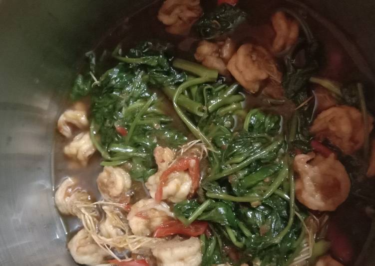 Tumis Kangkung Udang