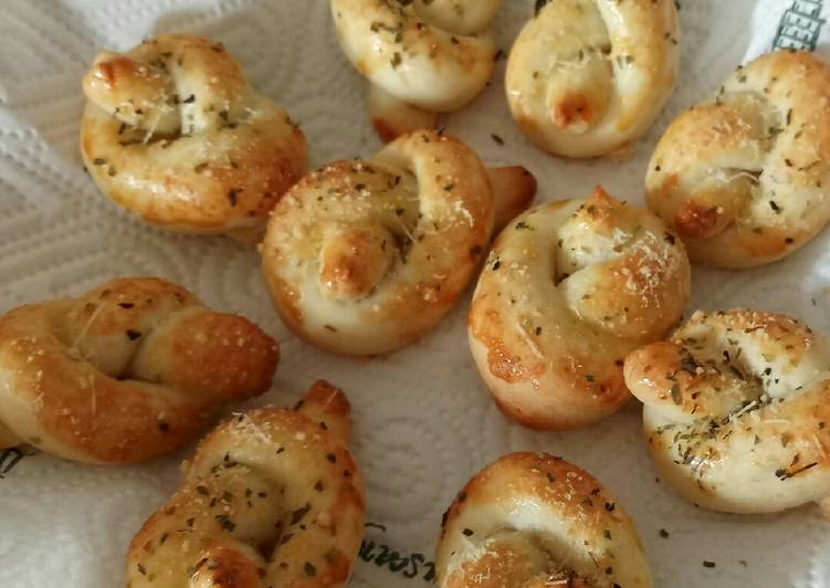 Step-by-Step Guide to Make Super Quick Homemade Parmesan bread nibbles