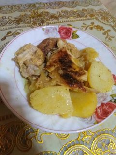 صورة لوصفة بطاطا محمرة
