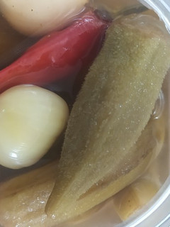 عکسی از دستور ترشی بامیه