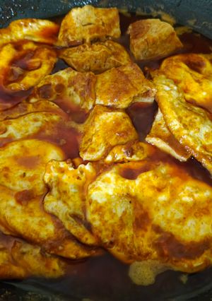 Foto resep Tahu Telur Ceplok Balado