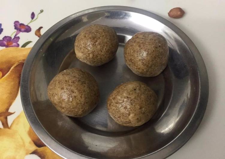 Step-by-Step Guide to Make Super Quick Homemade Healthy Peanut Gram Ladoo