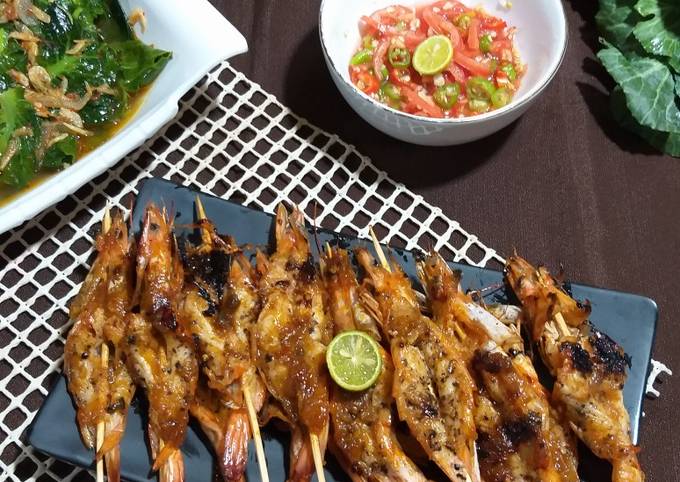 Resep 855 Udang Bakar Ala Jimbaran Oleh 🍹🍕 Pawonku 🍜🍚 Cookpad