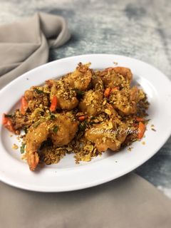 Foto resep Udang Goreng oatmeal