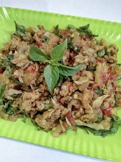 Foto resep Sambal tempe mercon kemangi