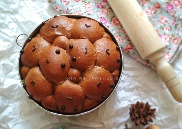 Roti Sobek Coklat Killer Soft Bread 1x proofing
