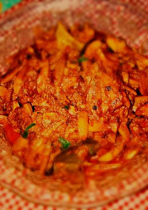 Foto resep Ikan teri jengkol balado