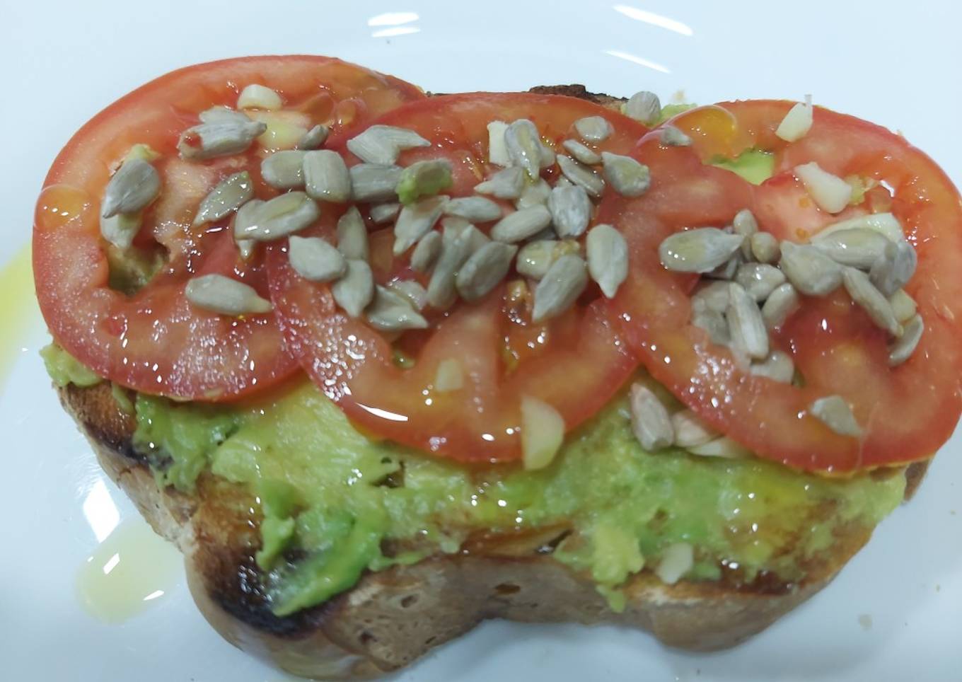 Tostada de aguacate馃馃馃崊馃崊