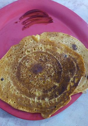 A picture of Besan chilla.