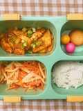Semur Tahu Pedas dan Tumis Lobak