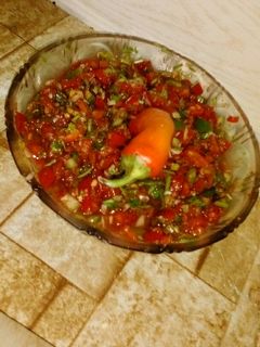 صورة لوصفة خلطة للسمك المشوى