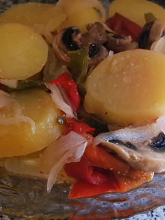 Una foto de Patatas Guisadas al Vino en Panificadora