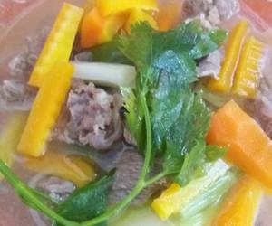 Resep Terbaik Sup daging Yummy Mantul