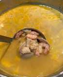 Sopa de pescado de la abuela