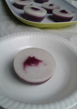 Foto resep Talam ubi ungu manis legit