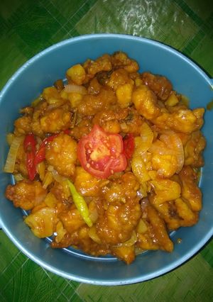 Foto resep Ayam asem manis