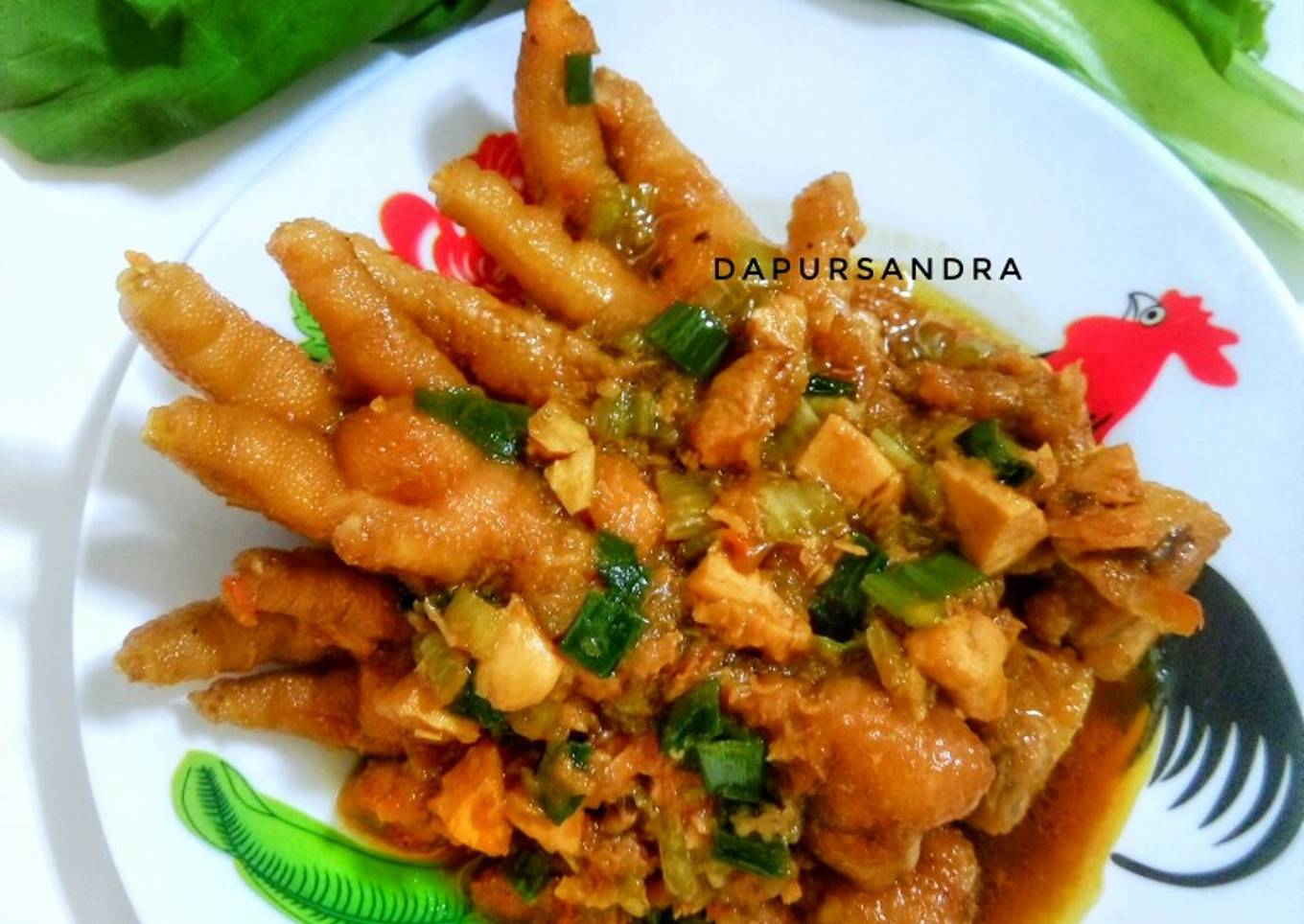 Ceker Ayam Kecap