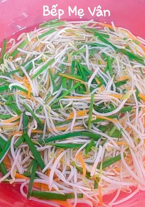 Hình của món Dưa giá hẹ.