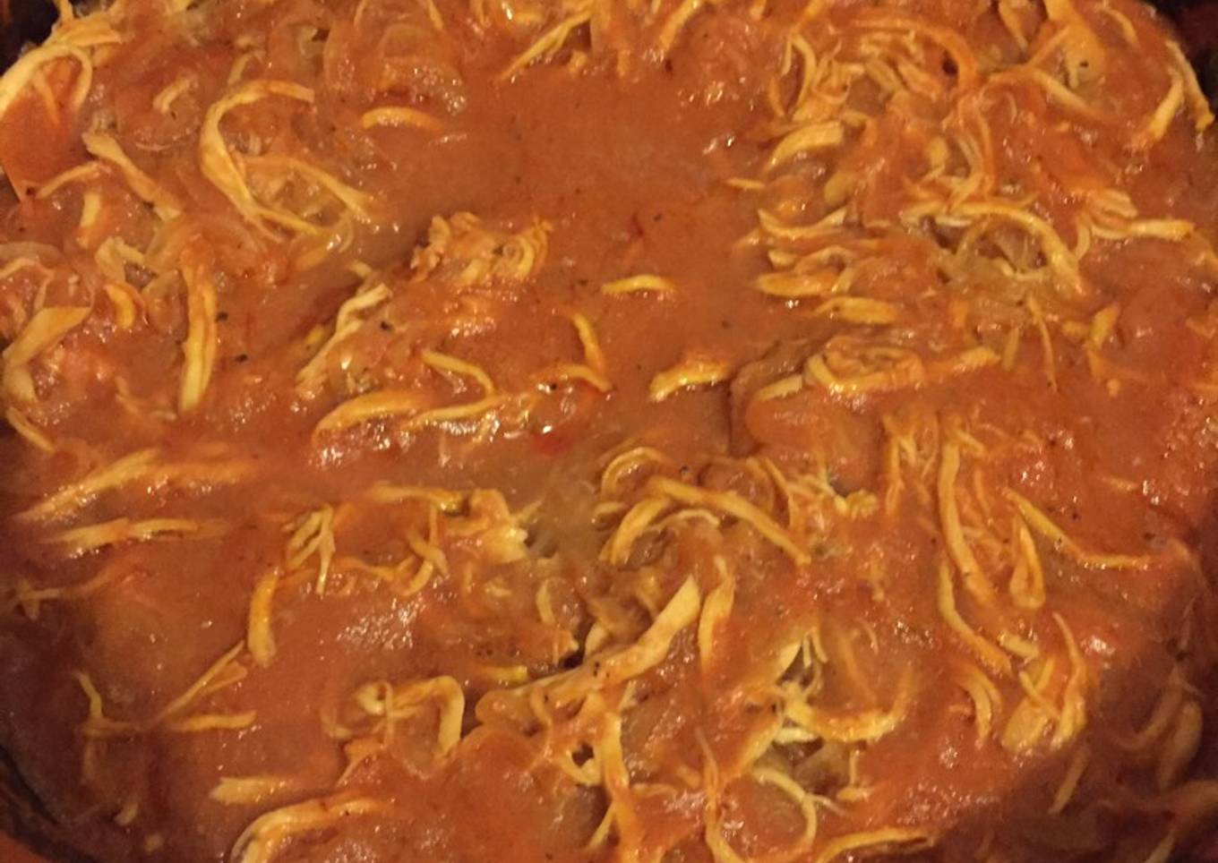 Tinga de pollo