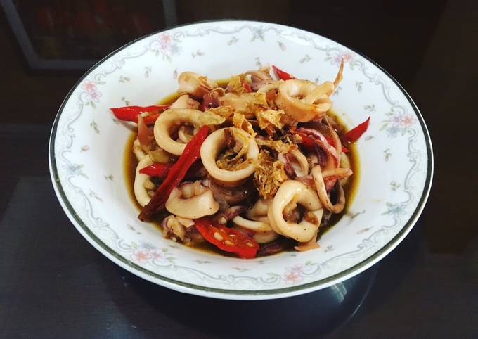 Resep Cumi Goreng Saus Mentega Anti Gagal