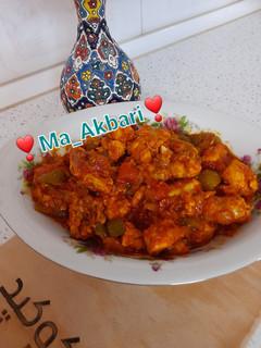 عکسی از دستور واویشکای مرغ