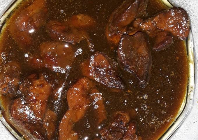 Semur Ati Ampela Ayam