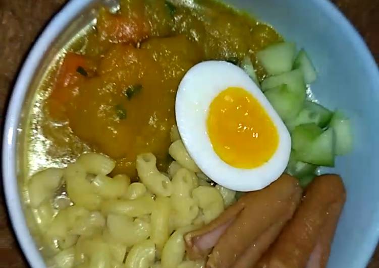 Resep Labu tim makaron yang Enak Banget