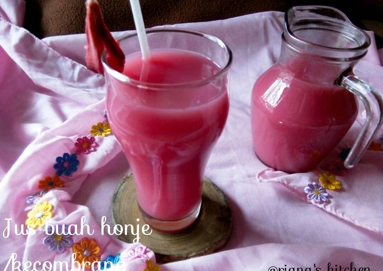 Langkah Mudah untuk Mengolah #jus buah honje/kecombrang, Bikin Ngiler