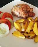 Pollo al horno (estilo a la brasa)