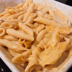 A picture of Mushroom Pasta.