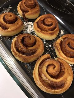 Una foto de Rollitos de Canela (Cinnamon Rolls)