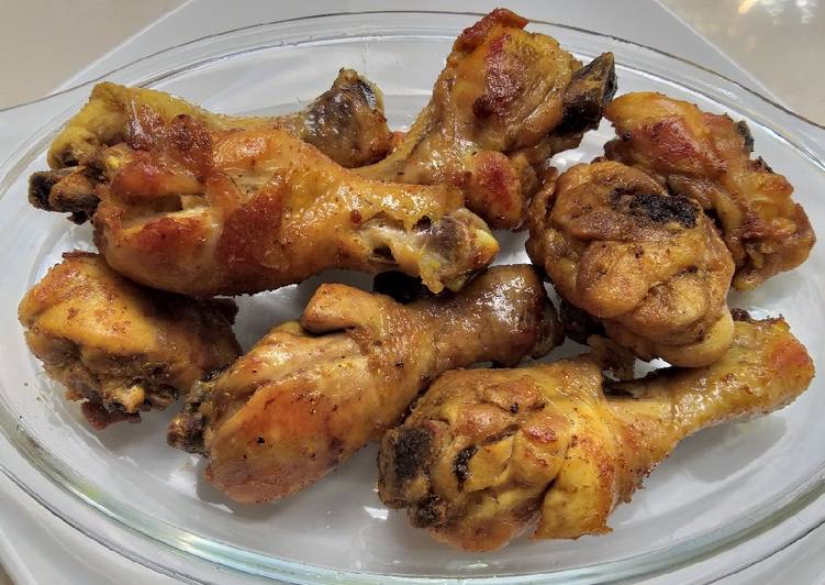 Bagaimana Menyiapkan Ayam goreng praktis bumbu racik instan yang Lezat
