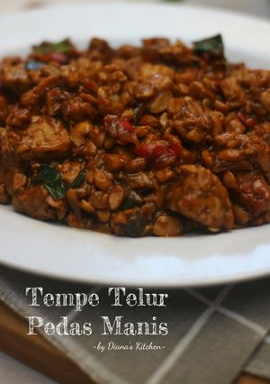 Foto resep Tempe Telur Pedas Manis