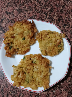Una foto de Tortillitas de Camarones