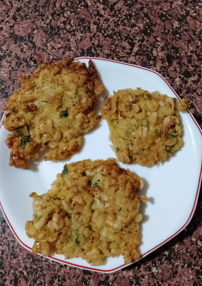 Una foto de Tortillitas de Camarones