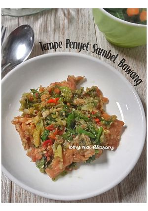 Foto resep Tempe Penyet Sambal Bawang (versi simple)