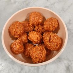 Quick boondi laddo A picture of Quick boondi laddo.