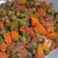 A picture of Stir fry vegetables.