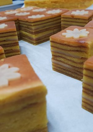 Foto resep Lapis legit keju