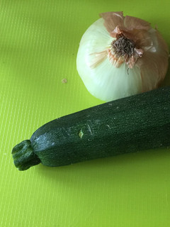 Una foto de Bechamel (falsa) de calabacín(especial dietas)