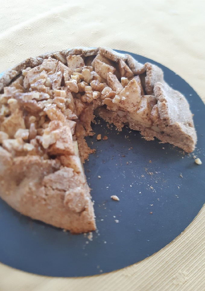 Una foto de Galette de manzana 😋