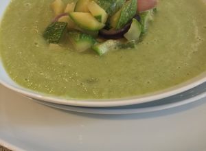 Una foto de Diet zucchini Cream