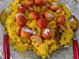 Kaju Moti Pulav (Paneer Pulav)