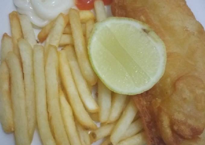 Fish & chip ikan dori