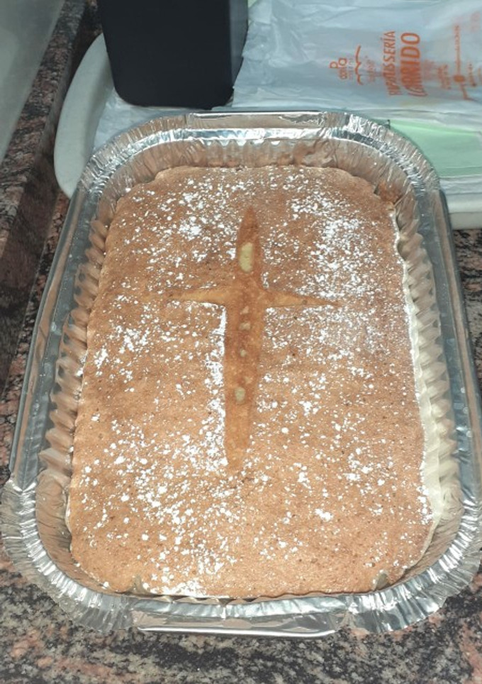 Una foto de Tarta de Santiago